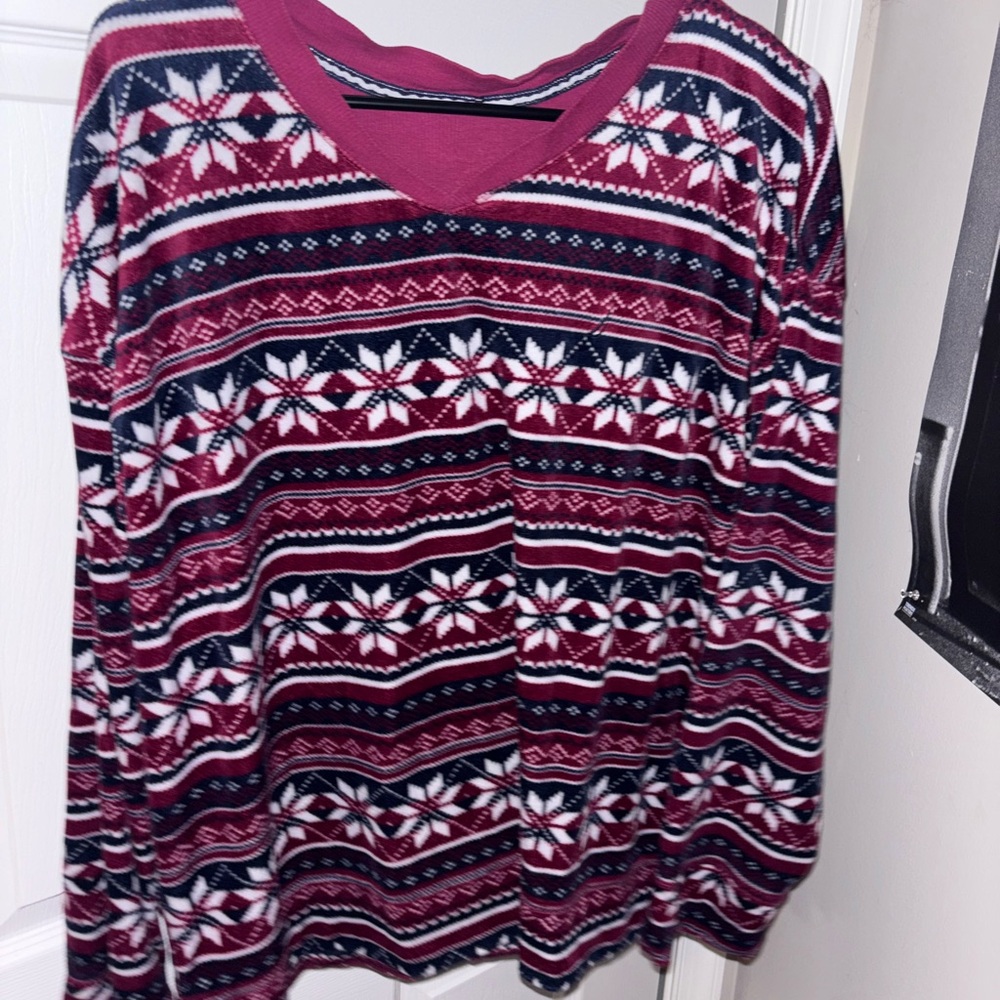 nautica long sleeve pj set